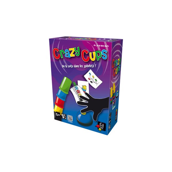 Crazy Cups, un jeu qui stimule l'observation et l'agilité mentale (dès 6  ans)