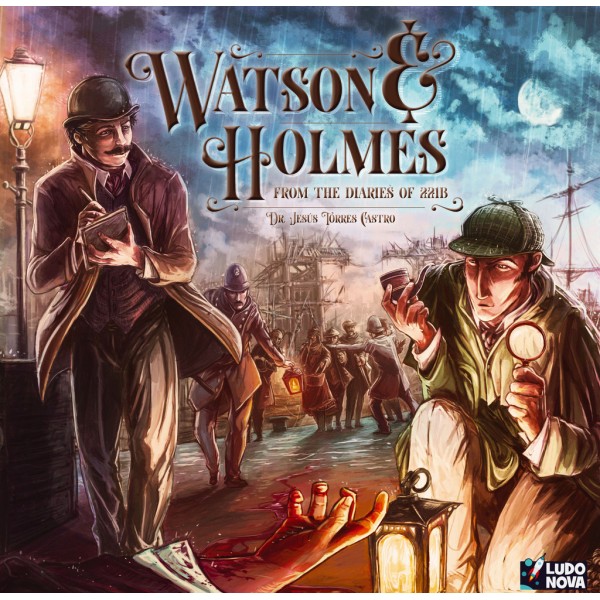 Couverture originale de Watson et Holmes