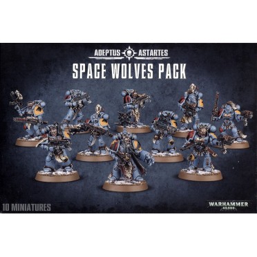 W40K : Adeptus Astartes Space Wolves - Space Wolves Pack