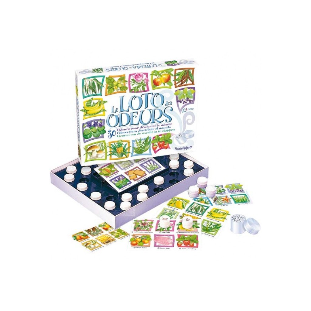Buy Le Loto des Odeurs - Board Game - Sentosphère/ création Véronique  Debroise