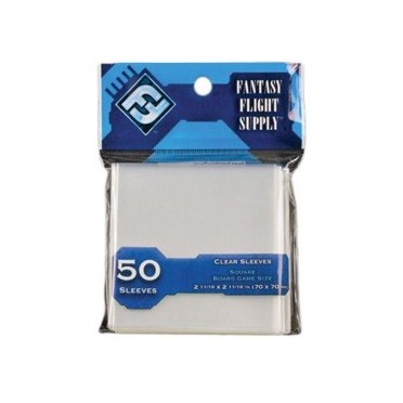 FFG - 50 Square Board Games Sleeves