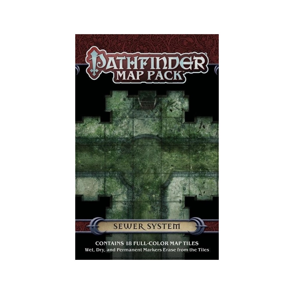 Pathfinder Map Pack Sewer System 