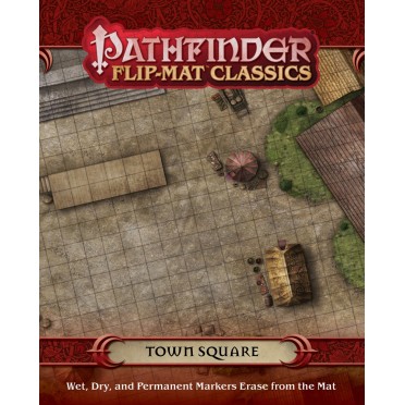Pathfinder - Flip Mat : Town Square