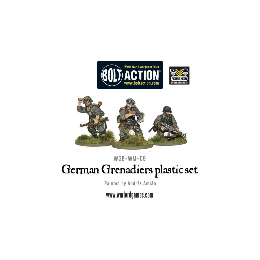 Buy Bolt Action - German Grenadiers (plastic boxe) - Board Game ...
