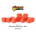 Bolt Action  - Bolt Action Orders Dice packs - Red 0