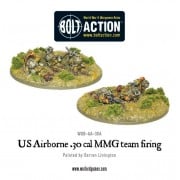 Bolt Action  - US Airborne 30 Cal MMG team firing