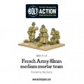 Bolt Action - French - 81mm medium mortar team 1