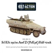 Bolt Action  - German - Sd.Kfz 251/10 ausf D (3.7mm Pak) Half Track 1