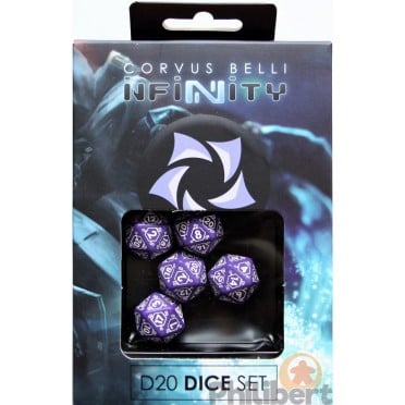 5 Infinity Combined Army D20 Dice Set 