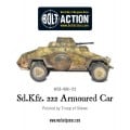 Bolt Action - German Waffen SS - Sd.Kfz 222 Armoured Car 1