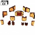 SAGA: Arabic Tall Walls With Large Gate & T Sections 0