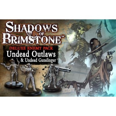 Shadows of Brimstone : Undead Outlaws and Undead Gunslingers Deluxe Enemy Pack