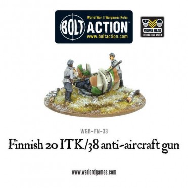Bolt Action - Finnish ITK/38 Anti-aircraft Gun