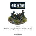 Bolt Action - Polish Army Medium Mortar Team 1