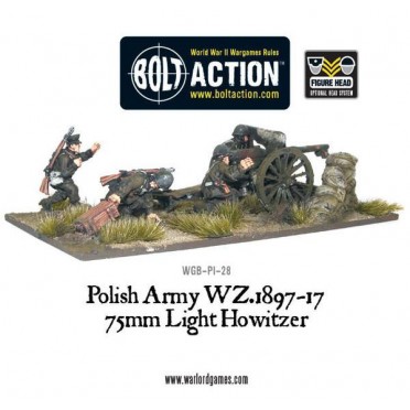 Bolt Action - Polish Army 75mm Light Artillery