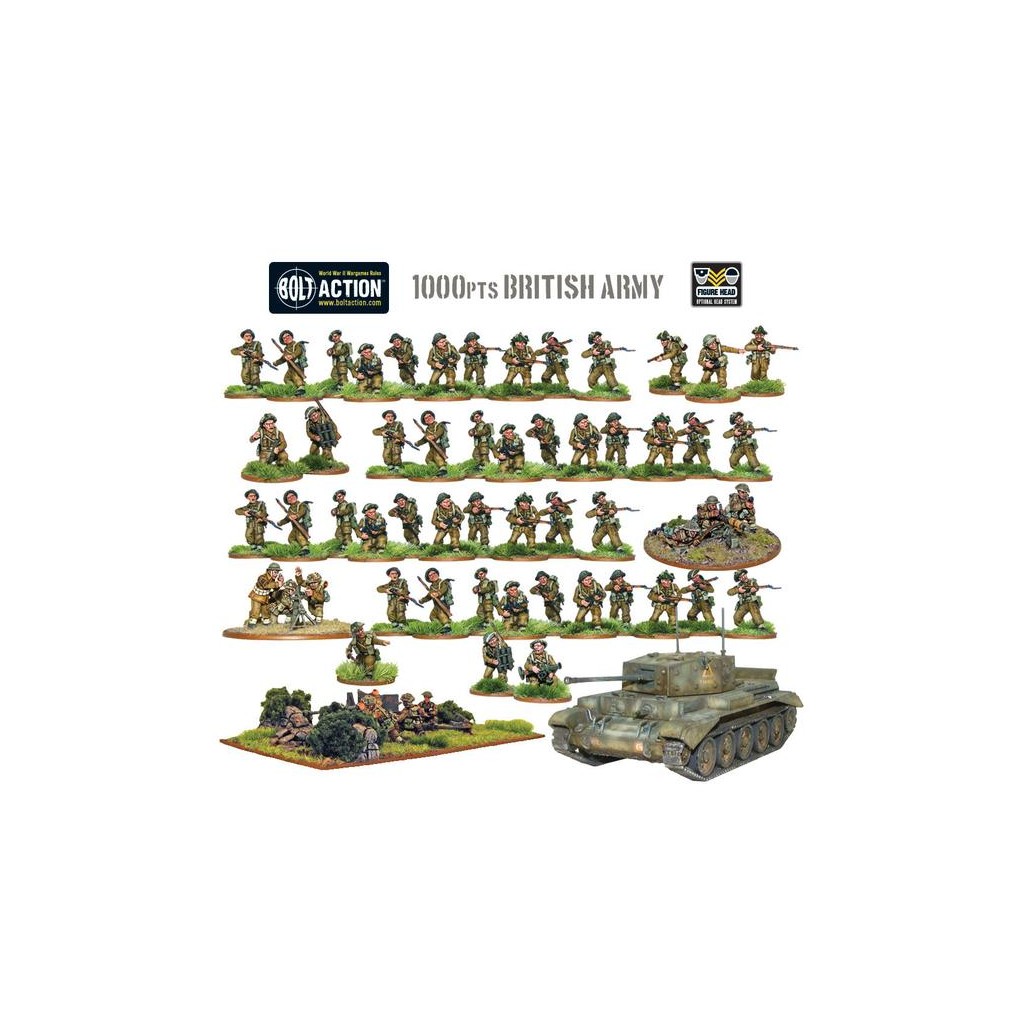 Acheter Bolt Action - British & Inter-Allied Commandos Starter