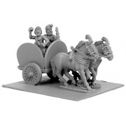 Indian 2-Horse Chariot w/2 Crew