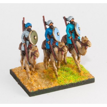 Arab: Camel rider with lance & shield