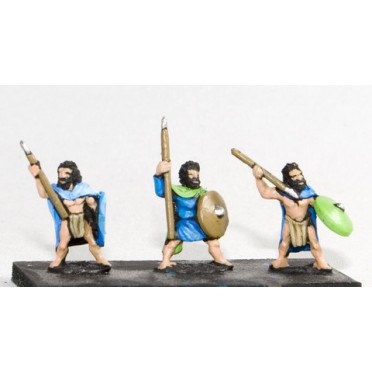 Caledonian & Pictish: Warband Infantry with javelin & shield