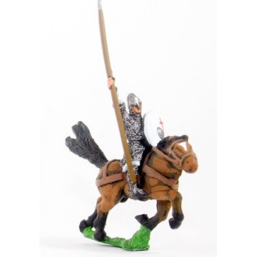 Frankish Mounted Knights, Round Shields, Unbarded Horses, variants