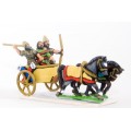 Syrian chariot with driver, archer and Javelinman 0