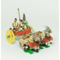 Shang or Chou Chinese: Four horse Heavy Chariot with driver, archer and spearmen 0