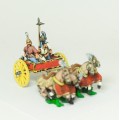 Shang or Chou Chinese: Four horse Heavy Chariot with General, driver and halberdier 1