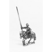 Late Medieval: Knights, 1420-1480AD in Full Plate & Sallet with Lance, on Unarmoured Horse