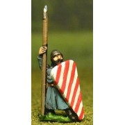 Late Medieval: Isleman / Galloglaich in Long Tunic with Kite Shield & Spear