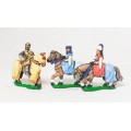 Command: King / General & two Mounted Ladies 1300-1360AD 0