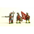 Spanish 1559-1605AD: Command: Foot Officer, Standard Bearer & Drummer 0