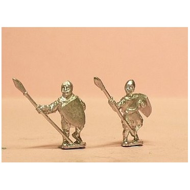 Medium Spearmen with Quilted Coat & Large Shield