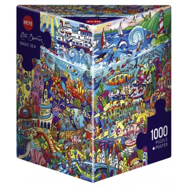 Puzzle - Magic Sea de Rita Berman - 1000 Pièces