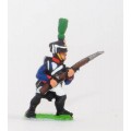 French: Line Infantry 1806-1812: in Shako, advancing with Musket at 45 degrees 0