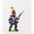 French: Light Infantry (Leger): Carabinier, Chasseur or Voltigeur in Shako with side plume 0