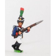 French: Young Guard 1809-1815: TirailleursGrenadiers or TirailleursChasseurs: Advancing with Musket at 45 degrees