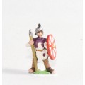 Middle Imperial Roman: Assorted Lanciarii or Auxilia Palantina in helmets, at ease 0