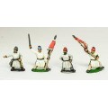 Tang & Sui Chinese: 3 Officers & 3 Standard Bearers 0