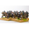 Moghul Indian: Heavy / Medium Cavalry with Bow, Shield & forward facing Spear, on Unarmoured Horse 0