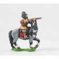 ECW: Mounted Arquebusier in Cuirass and Morion, firing 0