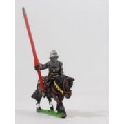 Polish 1350-1480: Mounted Knight 1400-1480 in Plate Armour, shieldless