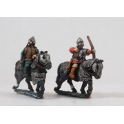 Russian 1300-1500: Heavy Cavalry with Bow, on Armoured Horse (Mail)