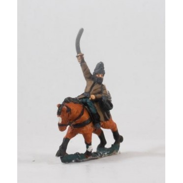 Hungarian 1300-1450: Horse Archer holding Sword, in Fur Cap