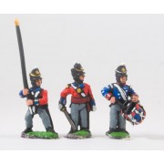 British 1814-15: Command: Officers, Standard Bearers & Drummers