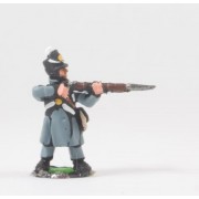 British 1814-15: Line or Flank Coy in Greatcoat firing