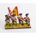 British 1814-15: Command: Highlander Officers & Standard Bearers in trews, Piper & Drummer in kilts 0