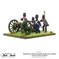 Napoleonic French Imperial Guard Foot Artillery firing howtizer 0
