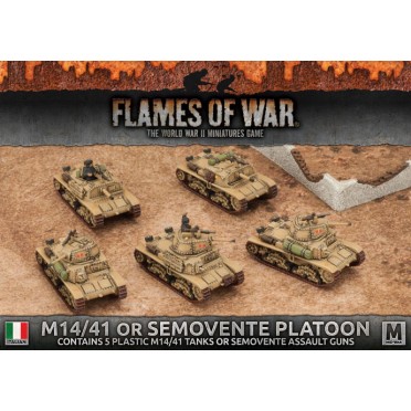 M14/41 or Semovente Platoon