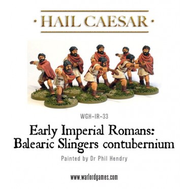 Hail Caesar - Early Imperial Romans: Balearic Slingers contubernium