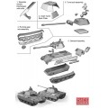15mm WW2 German Panther Ausf D, A and G Tank 0